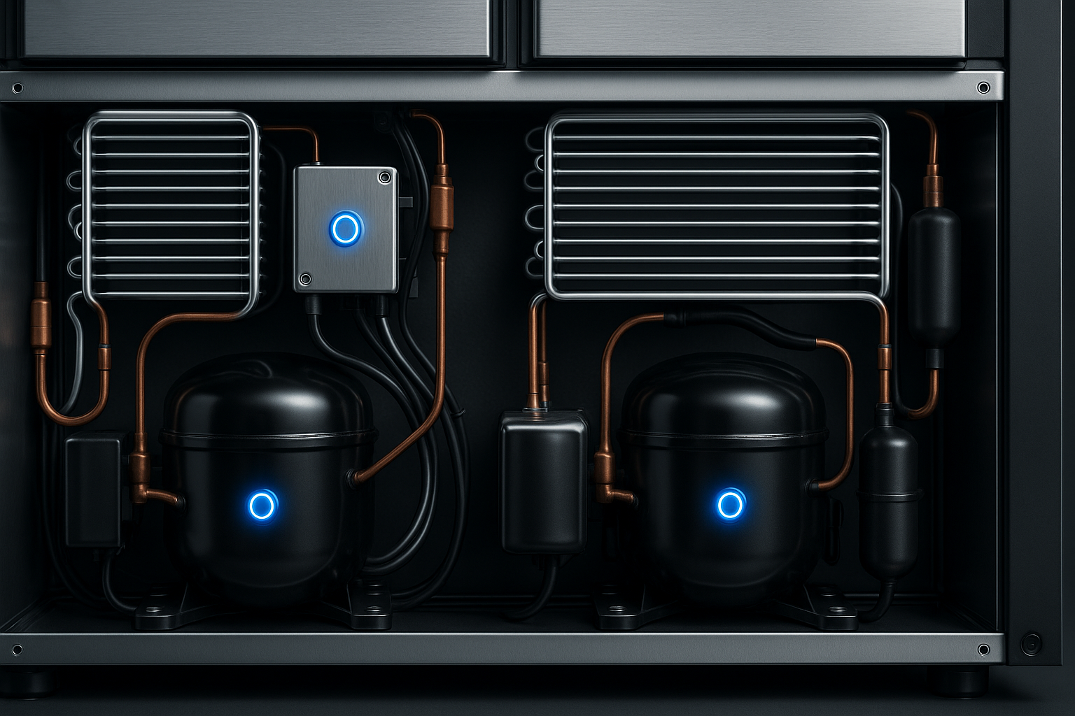 Dual-zone cooling tech